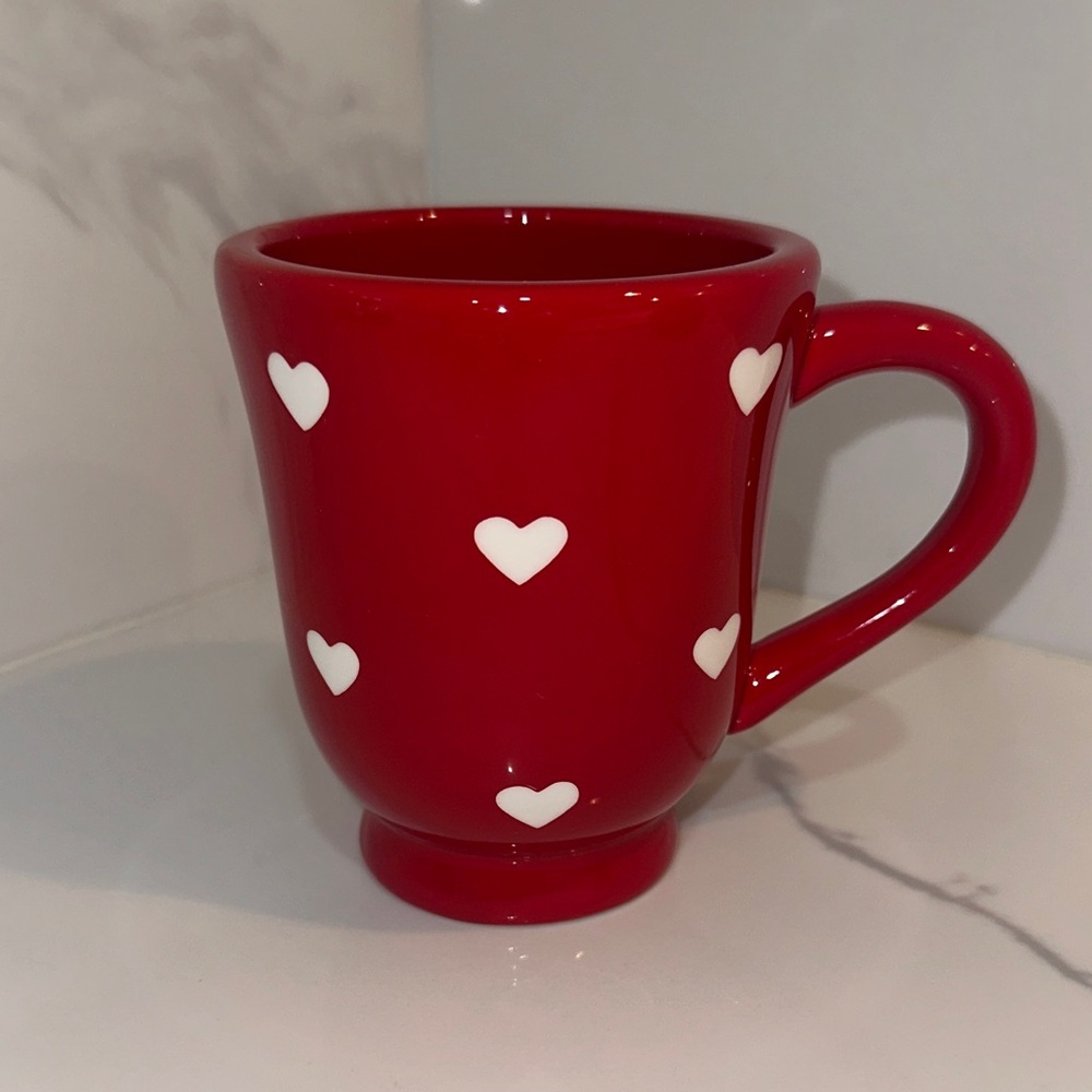 Red Heart Mug
